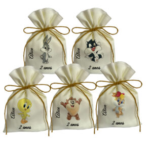 Saquinho personalizado tema Baby Looney Tunes Sortidos