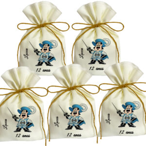 Saquinho personalizado tema gremio